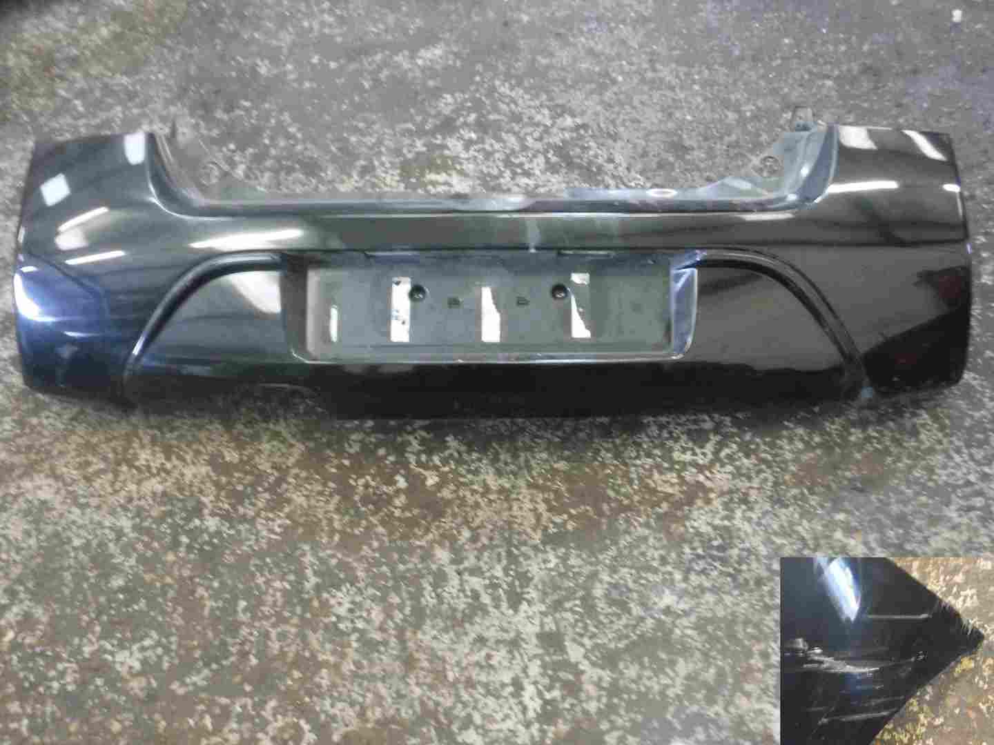 Renault Twingo 2007-2011 Rear Bumper Black 676