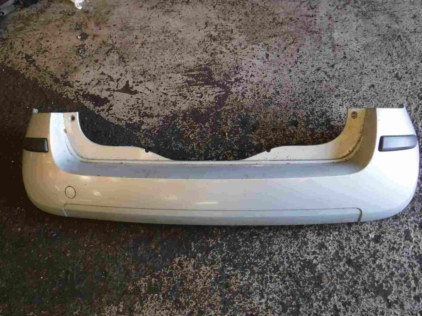 Renault Modus 2004-2008 Rear Bumper Silver 632