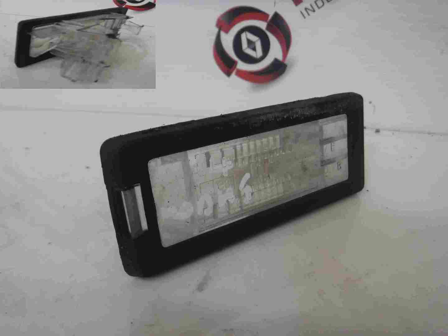 Renault Modus 2004-2008 Rear Number Plate Light 8200013577