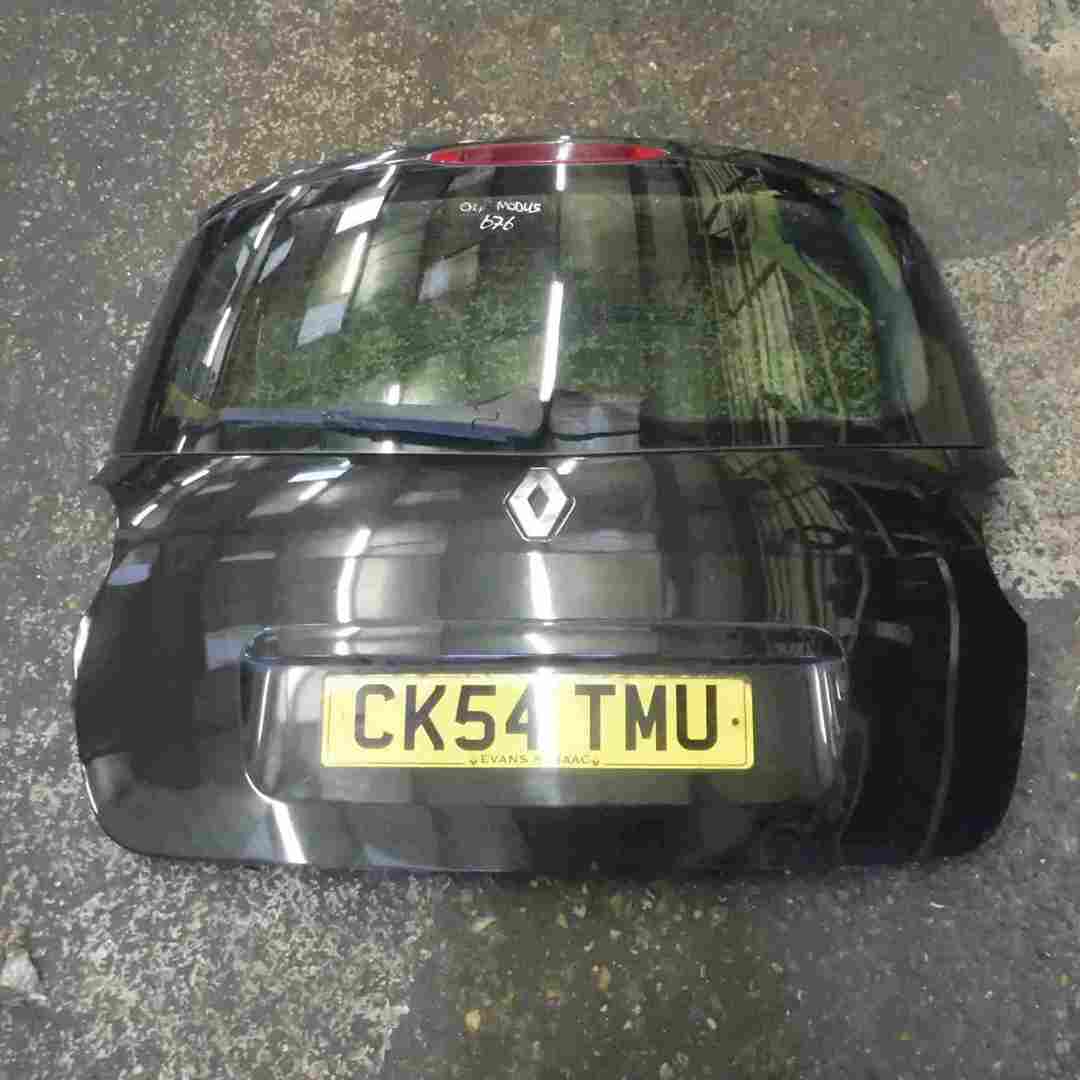Renault Modus 2004-2008 Rear Tailgate Boot Black 676