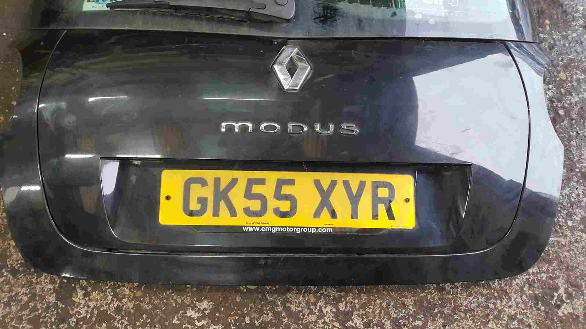 Renault Modus 2004-2008 Rear Tailgate Boot Black 676