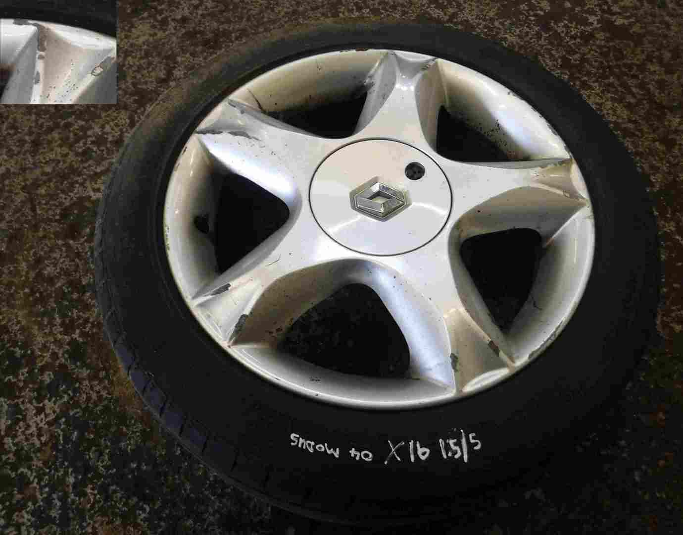Renault Modus 2004-2008 Riveo Alloy Wheel 16 inch 3/5 8200232653