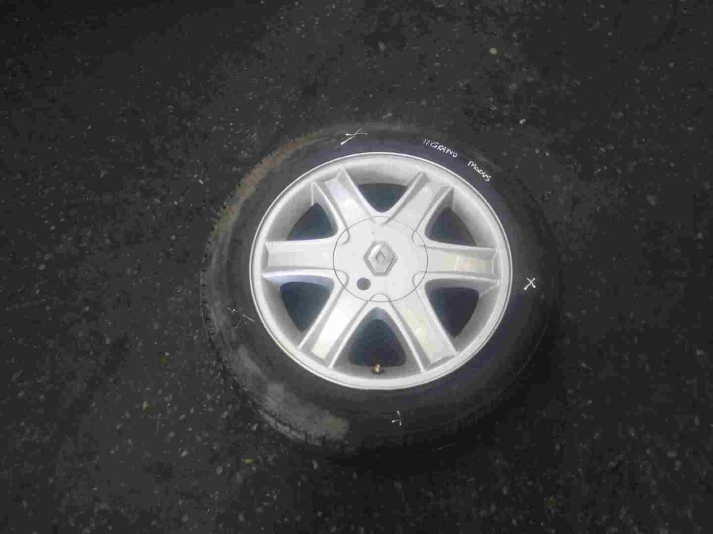 Renault Modus 2008-2012 Bariocco Alloy Wheel 15inch 3/5