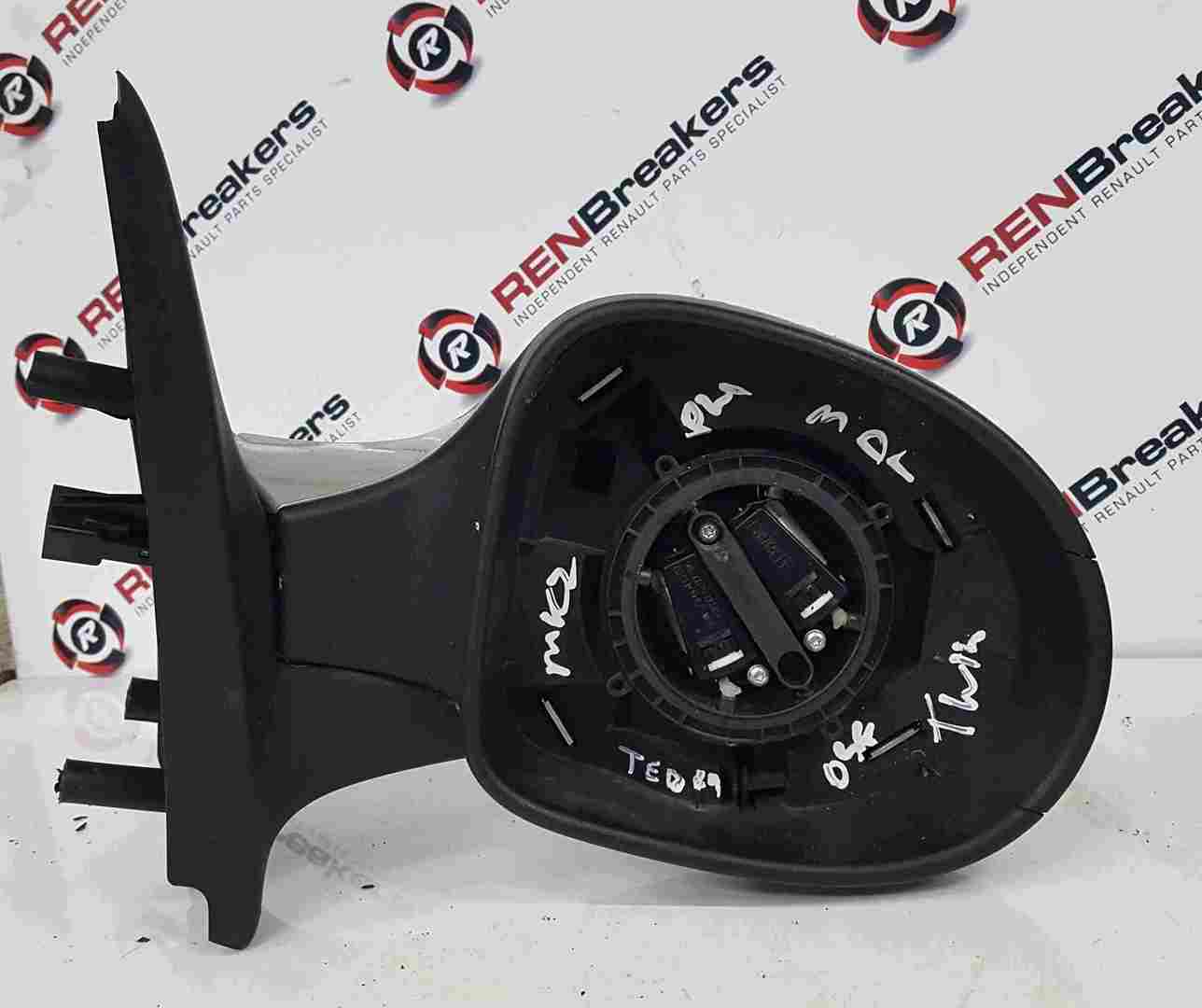 Thumb 2 Renault Modus 2008-2012 Drivers OS Wing Mirror Silver TED69