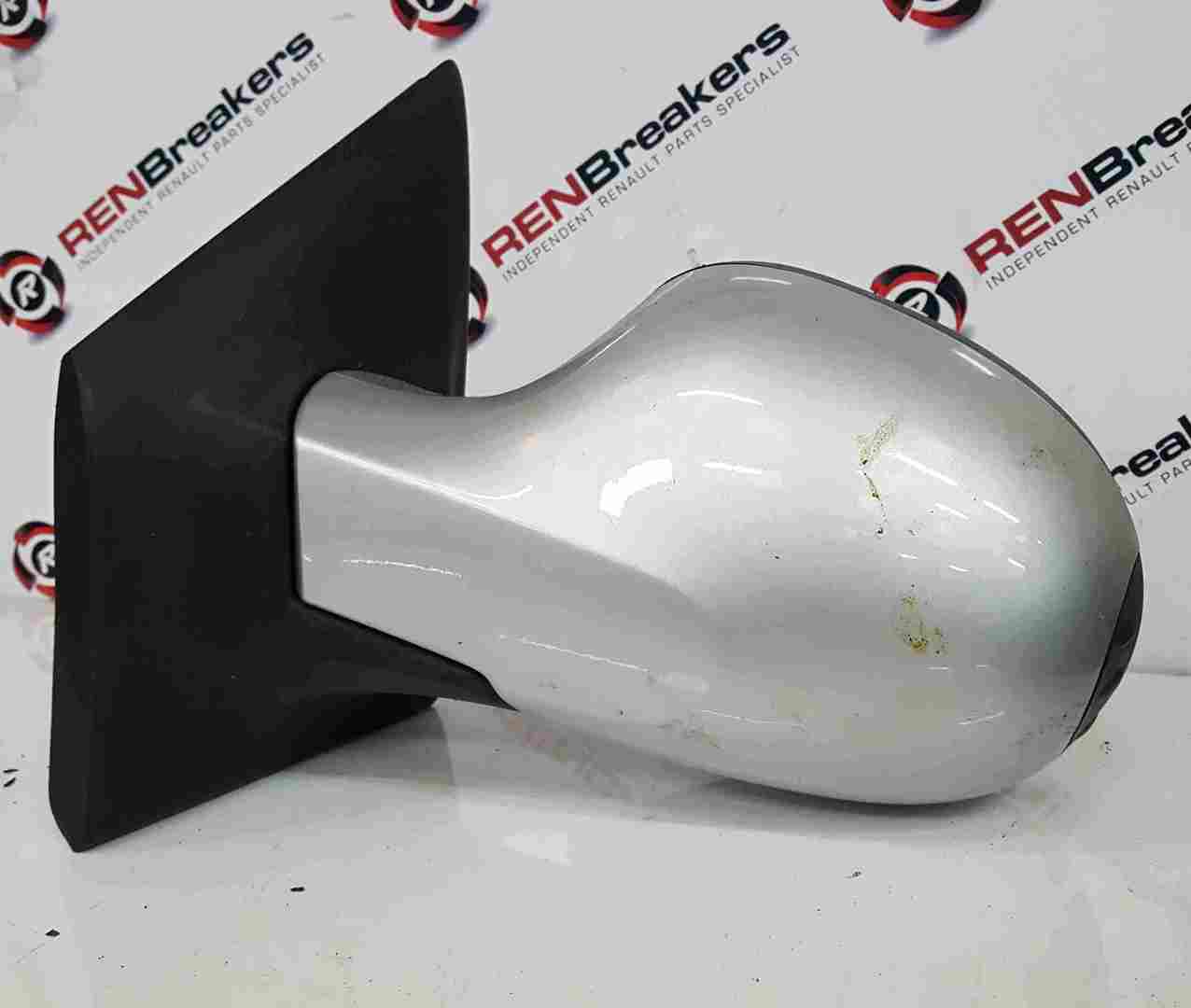 Renault Twingoo 2007-2014 Passenger NS Wing Mirror Silver TED69