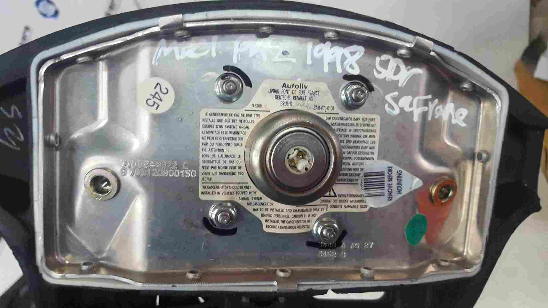 Thumb 2 Renault Safrane 1996-2000 Steering Wheel Airbag