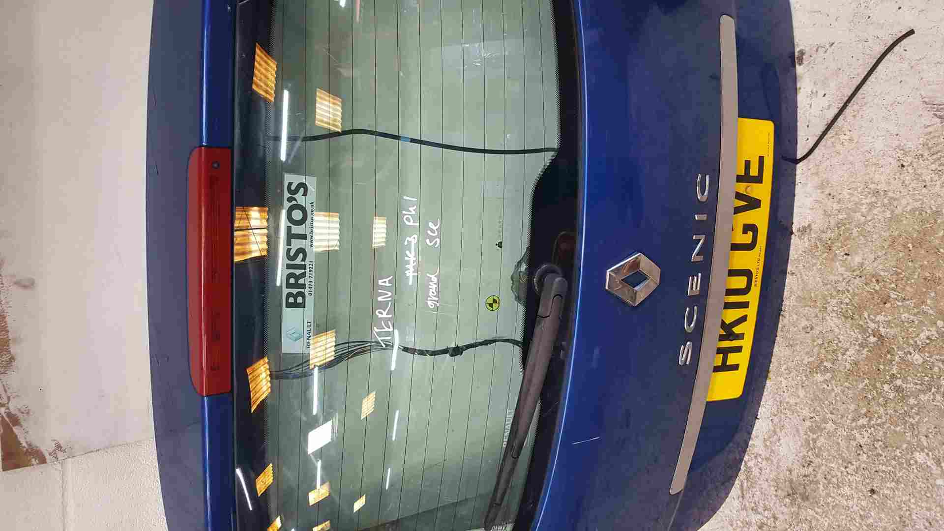 Thumb 2 Renault Scenic + Grand MK3 2009-2016 Rear Tailgate Boot Blue Terna