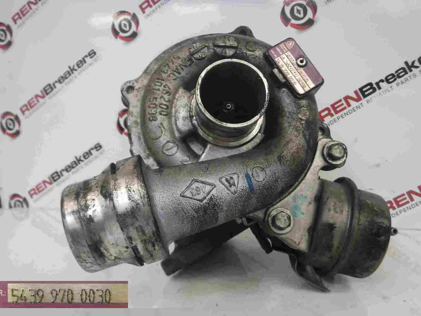 Renault Scenic 2003-2009 1.5 dCi Turbo Charger Unit 54399700030 K9K 732