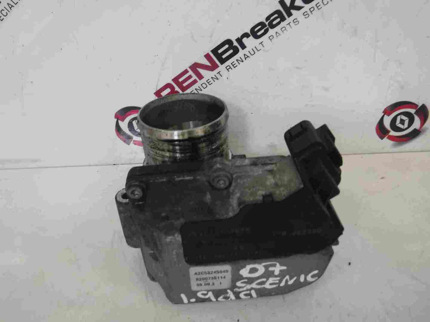 Renault Scenic 2003-2009 1.9 dCi Throttle Body F9Q 818 7701062300