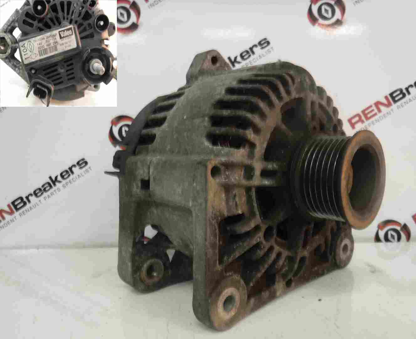 Renault Scenic 2003-2009 2.0 16v Alternator 8200495294