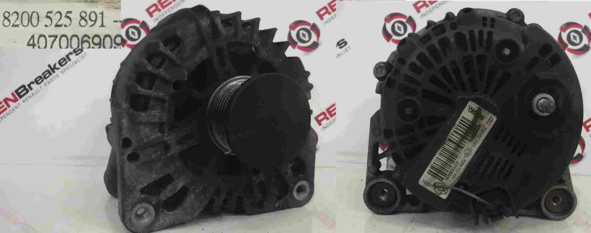 Renault Scenic 2003-2009 2.0 dCi Alternator M9R 700 8200525891
