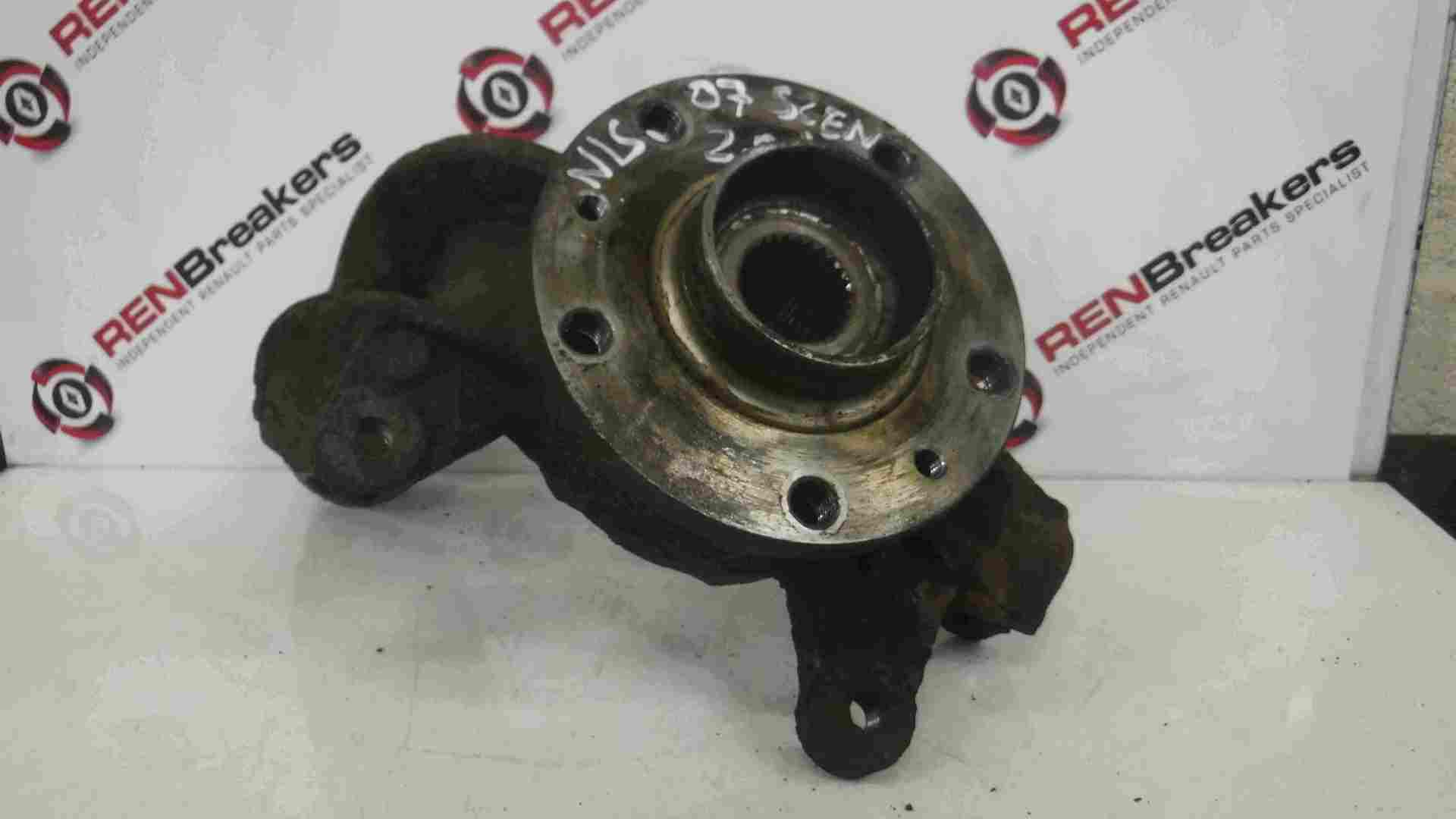 Renault Scenic 2003-2009 2.0 dCi Passenger NSF Front Wheel Hub ABS 5 STUD