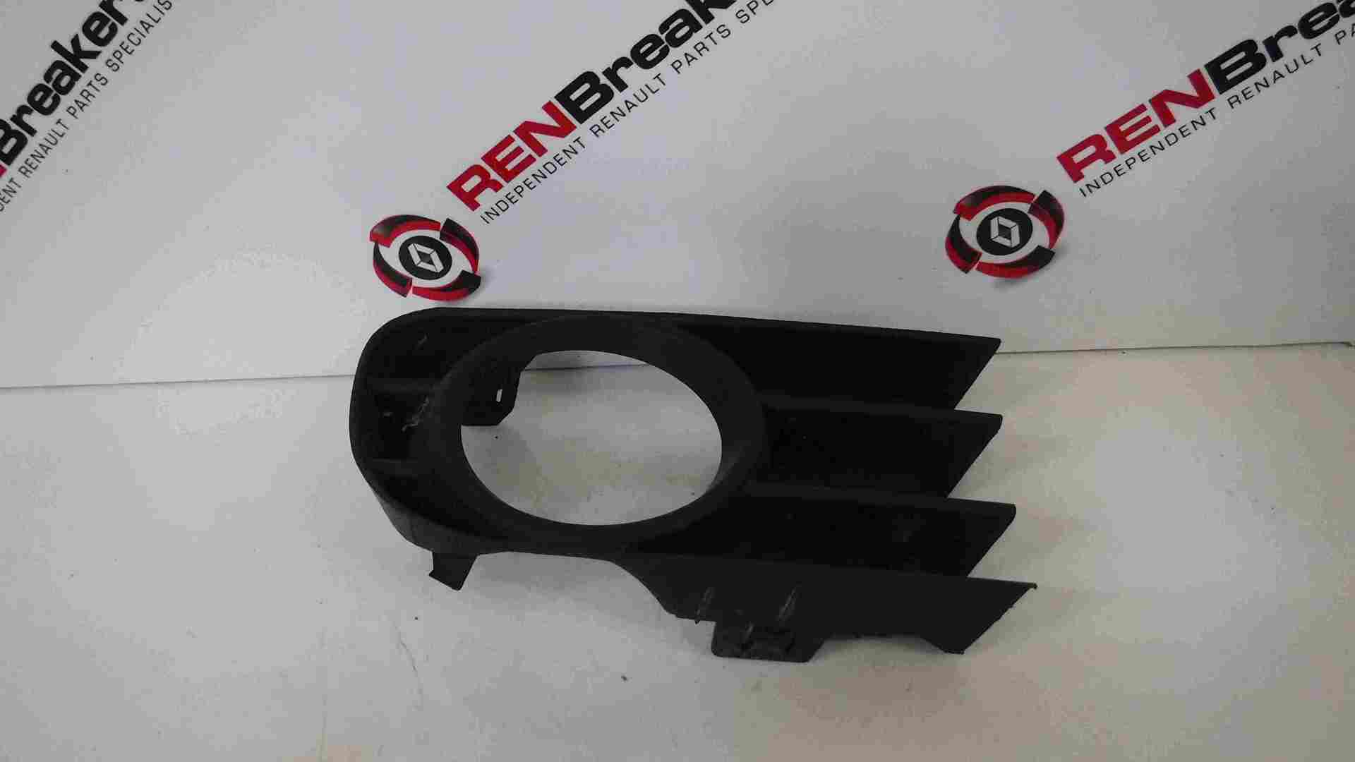 Renault Scenic 2003-2009 Drivers OSF Front Fog Light Surround Plastic Trim
