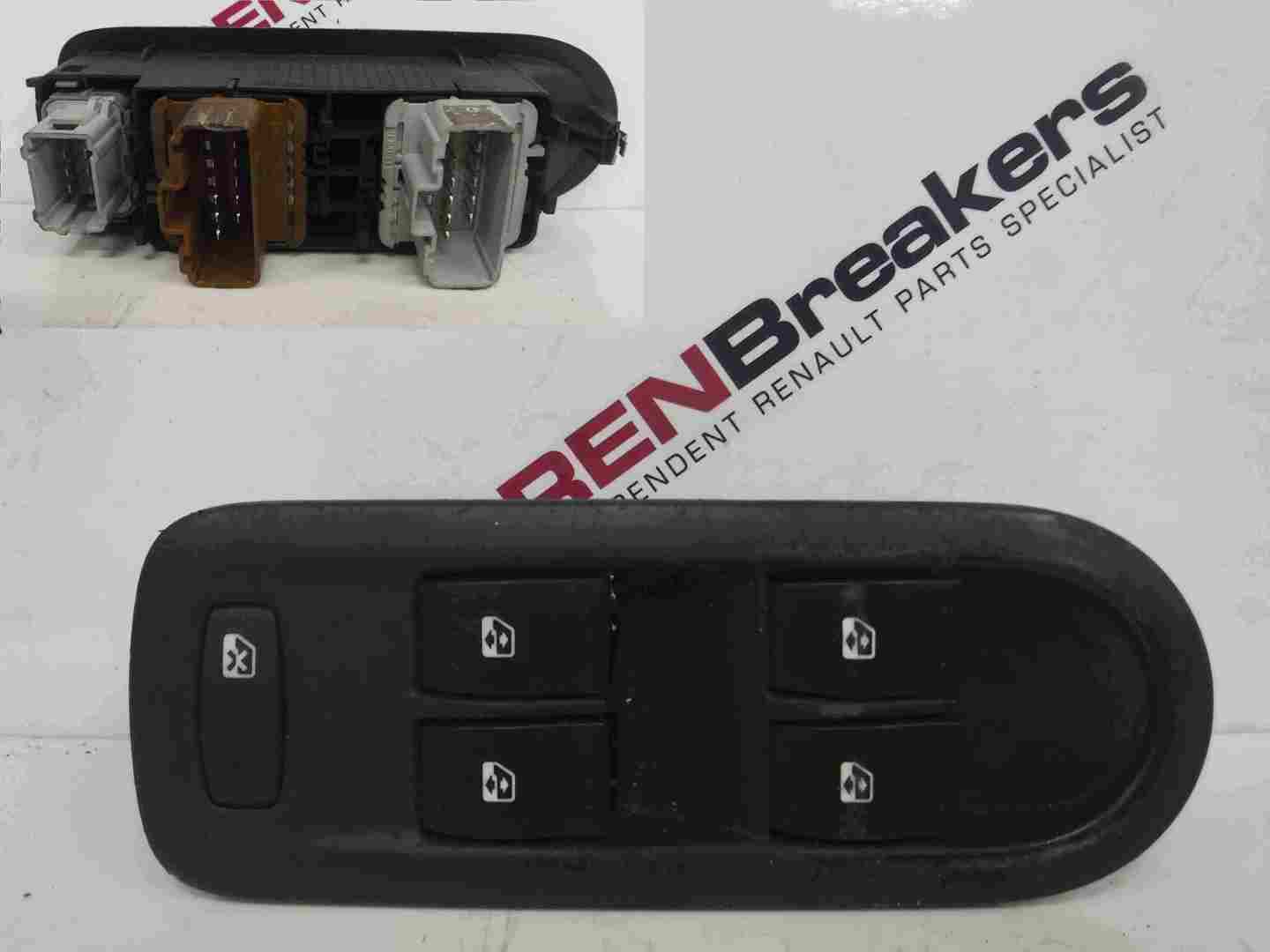 Renault Scenic 2003-2009 Drivers OSF Front Window Switches + Panel
