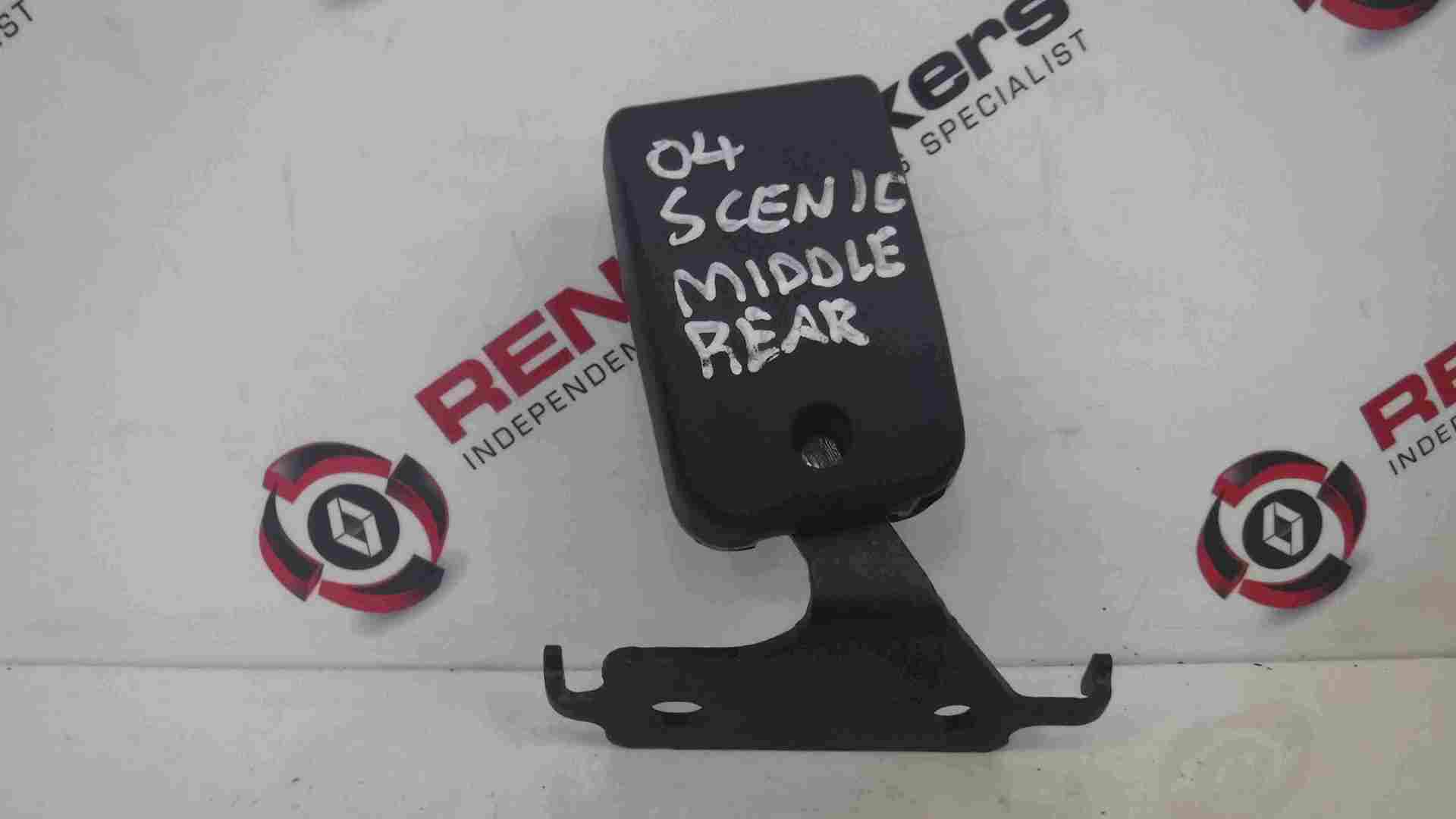 Renault Scenic 2003-2009 Middle Seat Belt Buckle Anchor Clip Black