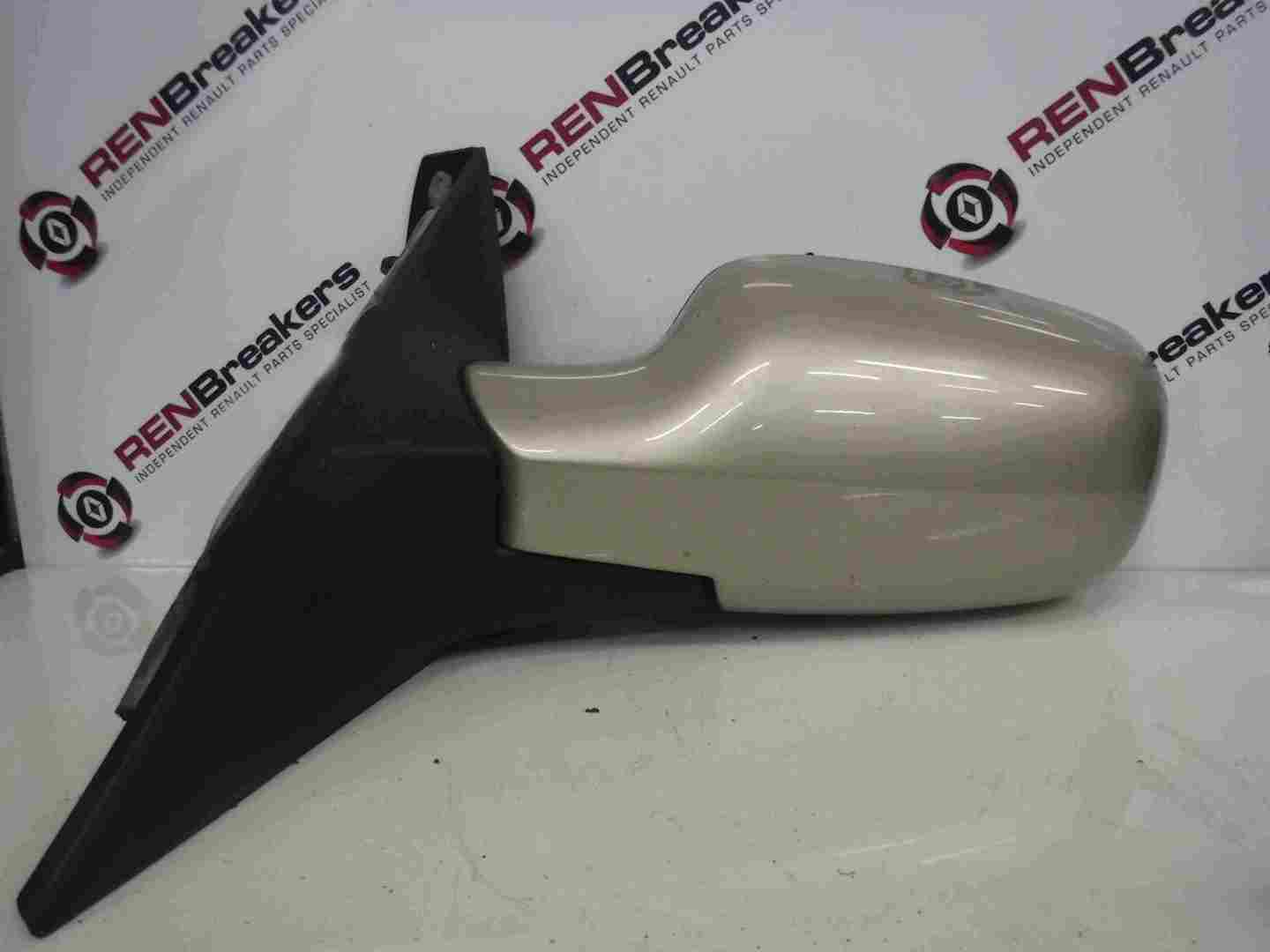 Renault Scenic 2003-2009 Passenger NS Wing Mirror Beige Gold Silver TED11