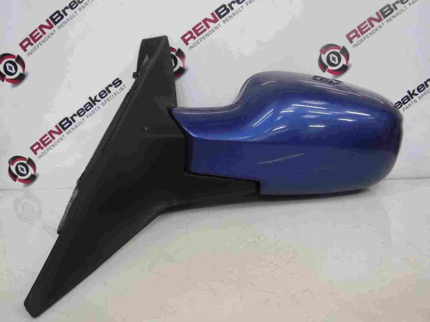 Renault Scenic 2003-2009 Passenger NS Wing Mirror Blue TEI45 TE145