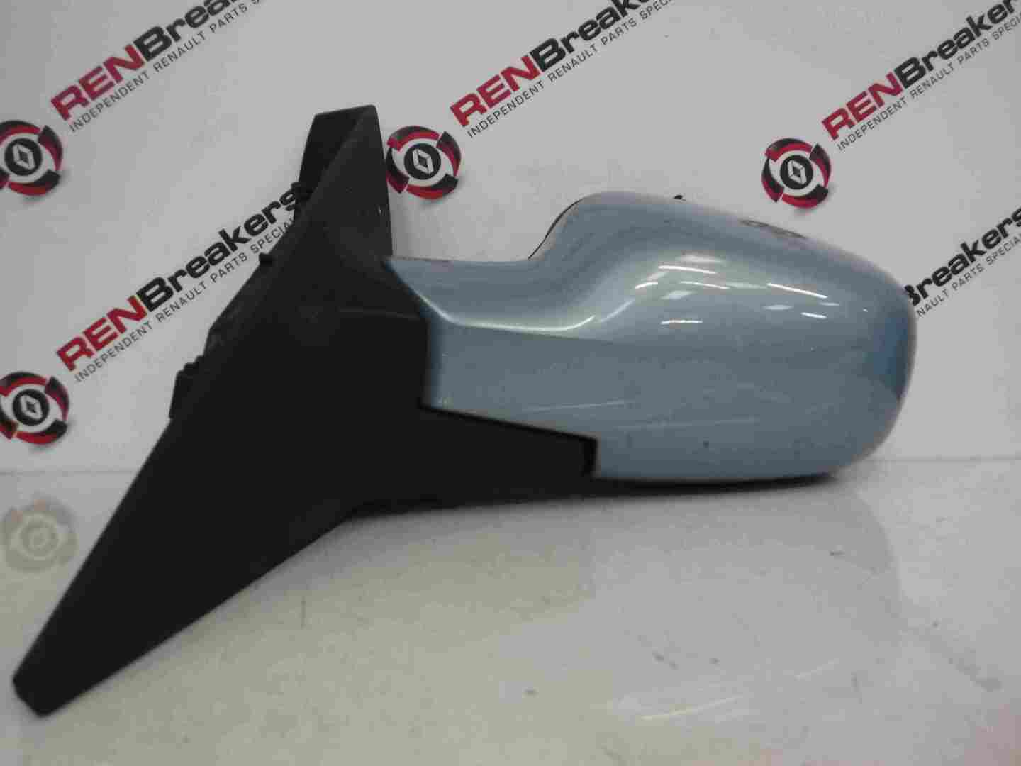 Renault Scenic 2003-2009 Passenger NS Wing Mirror Blue TERNK 00
