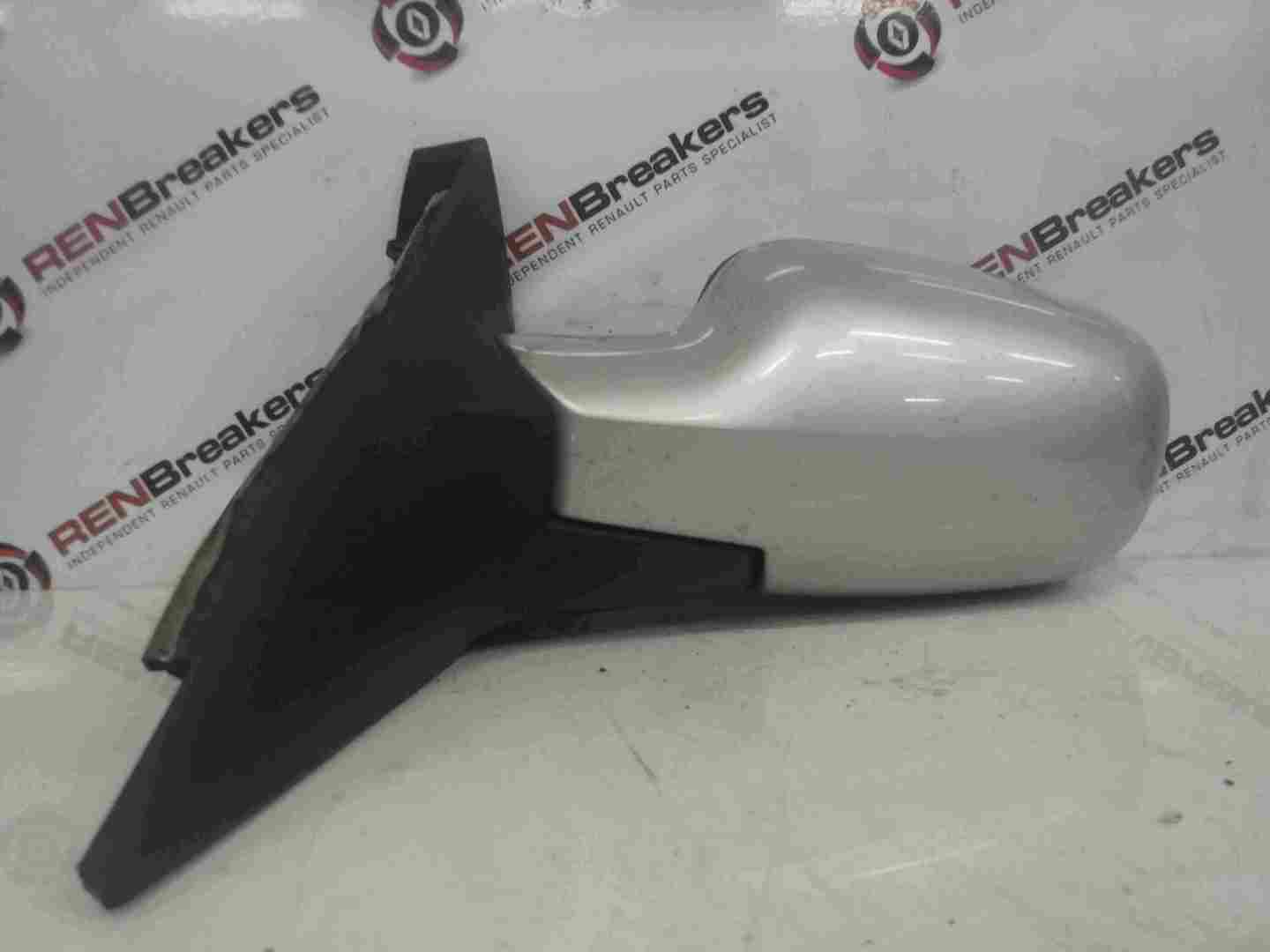 Renault Scenic 2003-2009 Passenger NS Wing Mirror Silver TED69