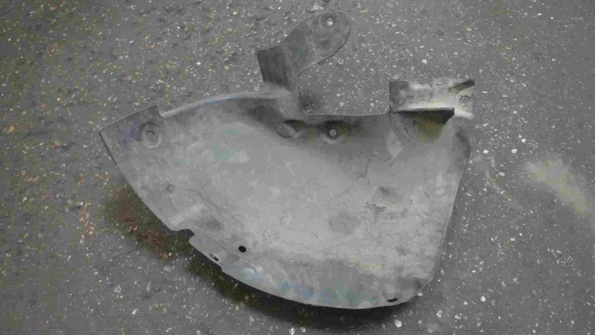 Renault Scenic 2003-2009 Passenger NSF Front Dirt Arch Liner Front Part