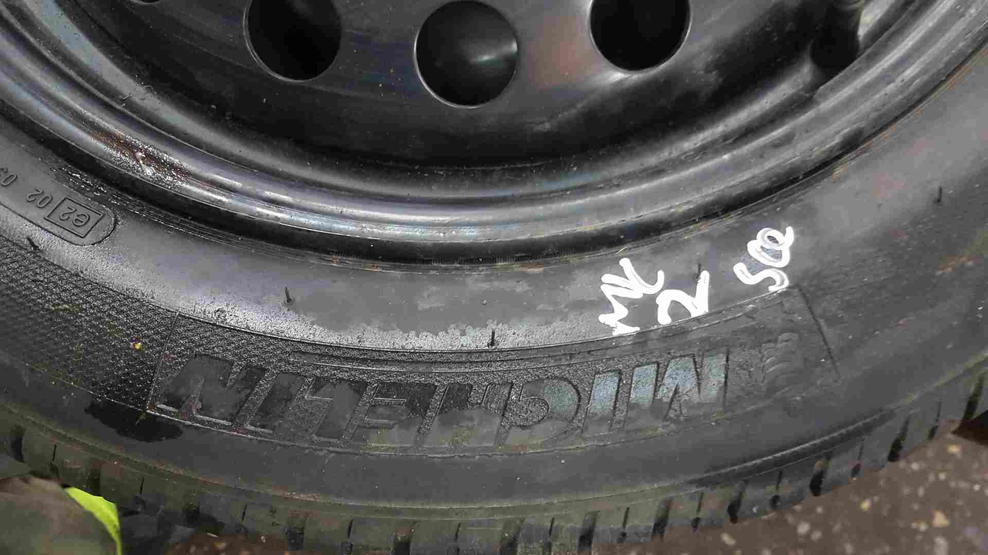 Renault Scenic 2003-2009 Spare Steel Wheel Michelin Tyre 205 55 16 6Mm Tread 4/5