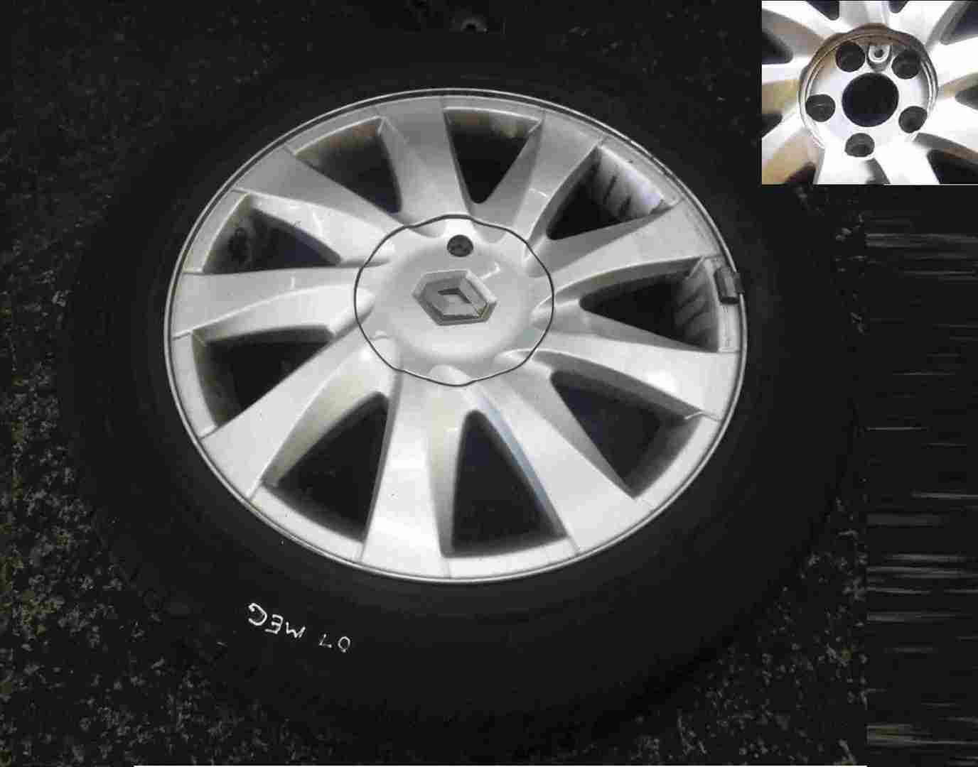 Renault Scenic 2006-2009 Kubera Alloy Wheel 16inch 5 STUD
