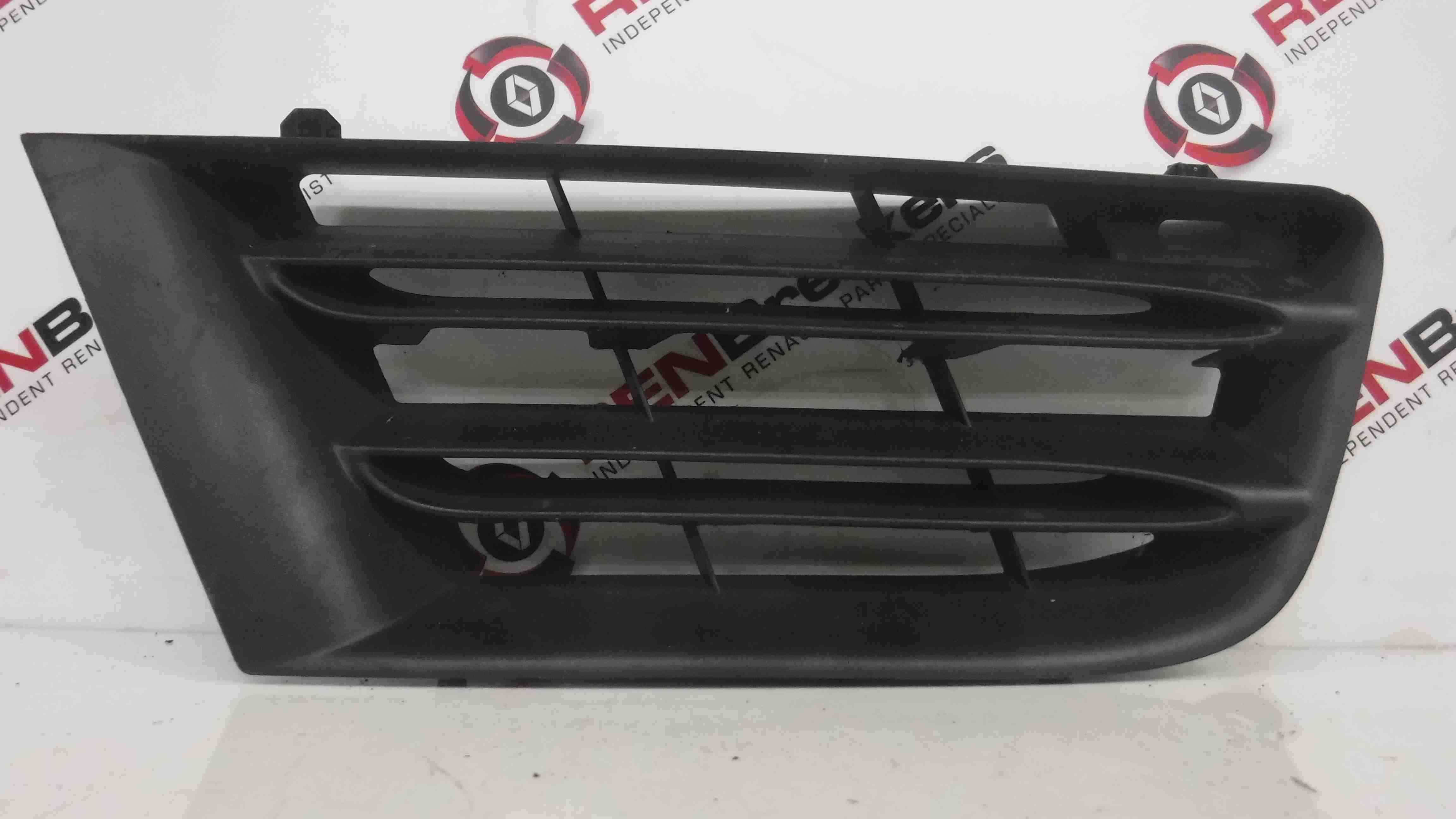 Renault Scenic 2006-2009 Drivers OSF Front Bumper Grill Grille Insert 1013577