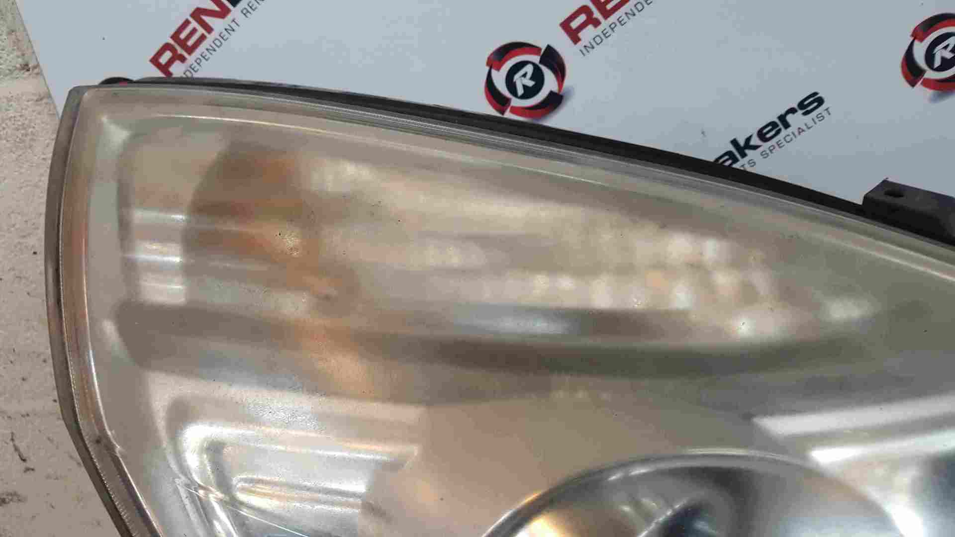 Renault Scenic 2006-2009 Drivers OSF Front Headlight Slightly Cloudy