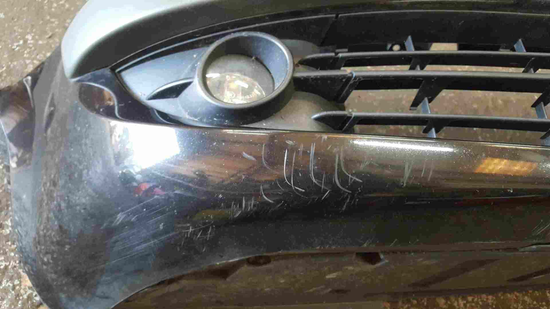 Renault Scenic 2006-2009 Front Bumper Black 676 FACELIFT