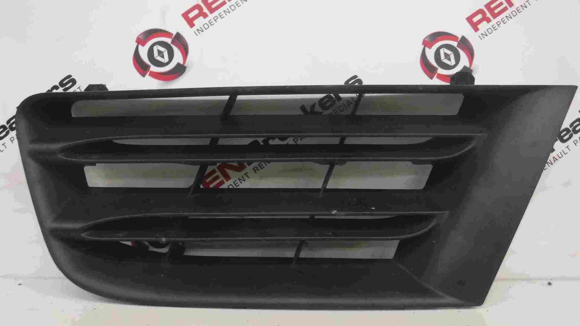 Renault Scenic 2006-2009 Passenger NSF Front Bumper Grill Grille Insert 1013577