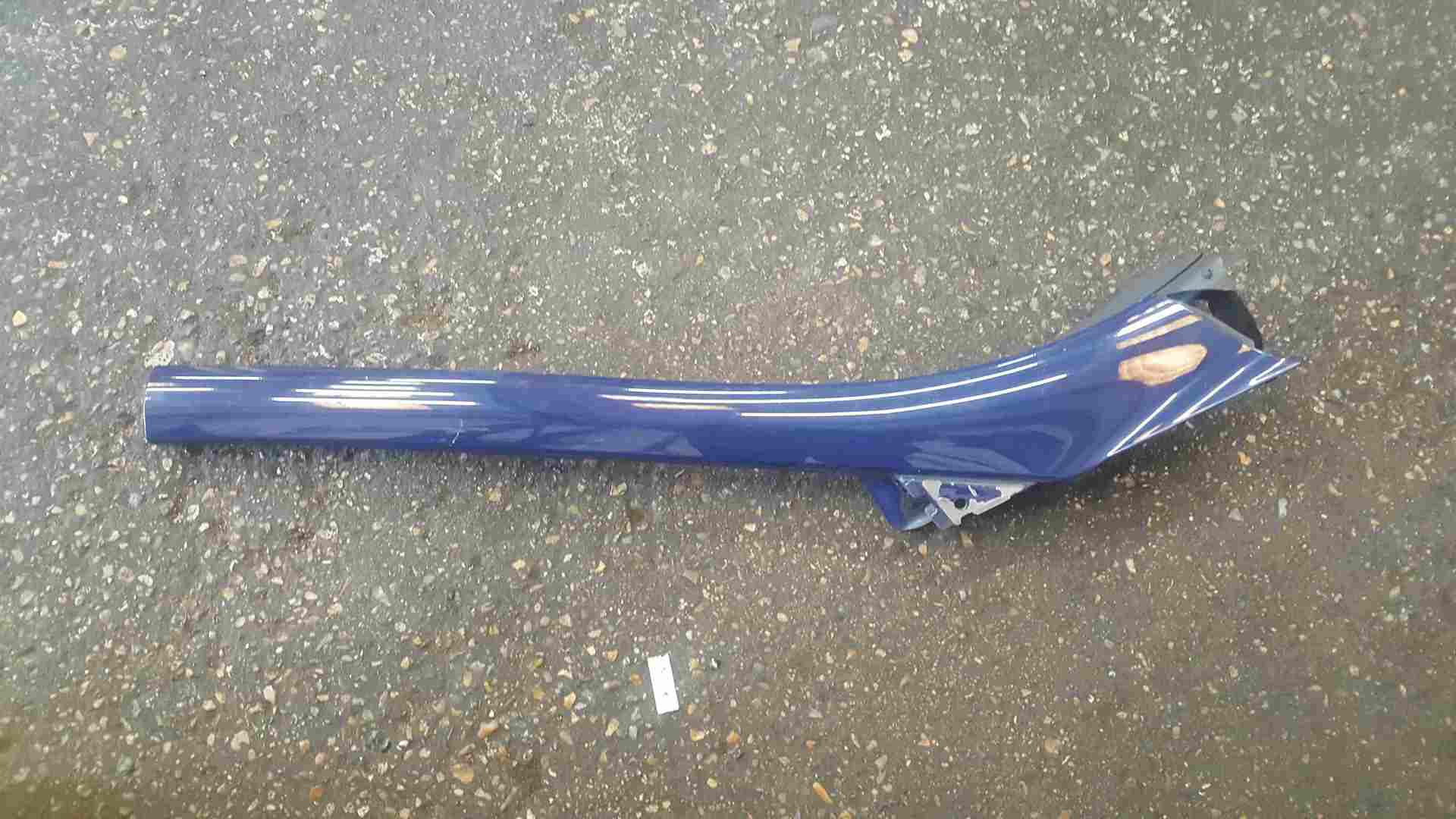 Thumb 3 Renault Scenic MK3 2009-2013 Drivers OSF Front A Pillar Trim Blue OV460