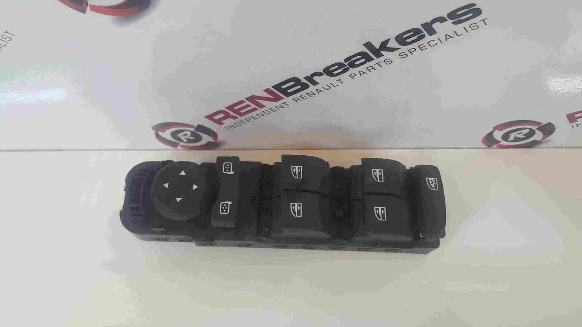 Renault Scenic MK3 2009-2013 Drivers OSF Front Window Switch Set Mirror Adjuster