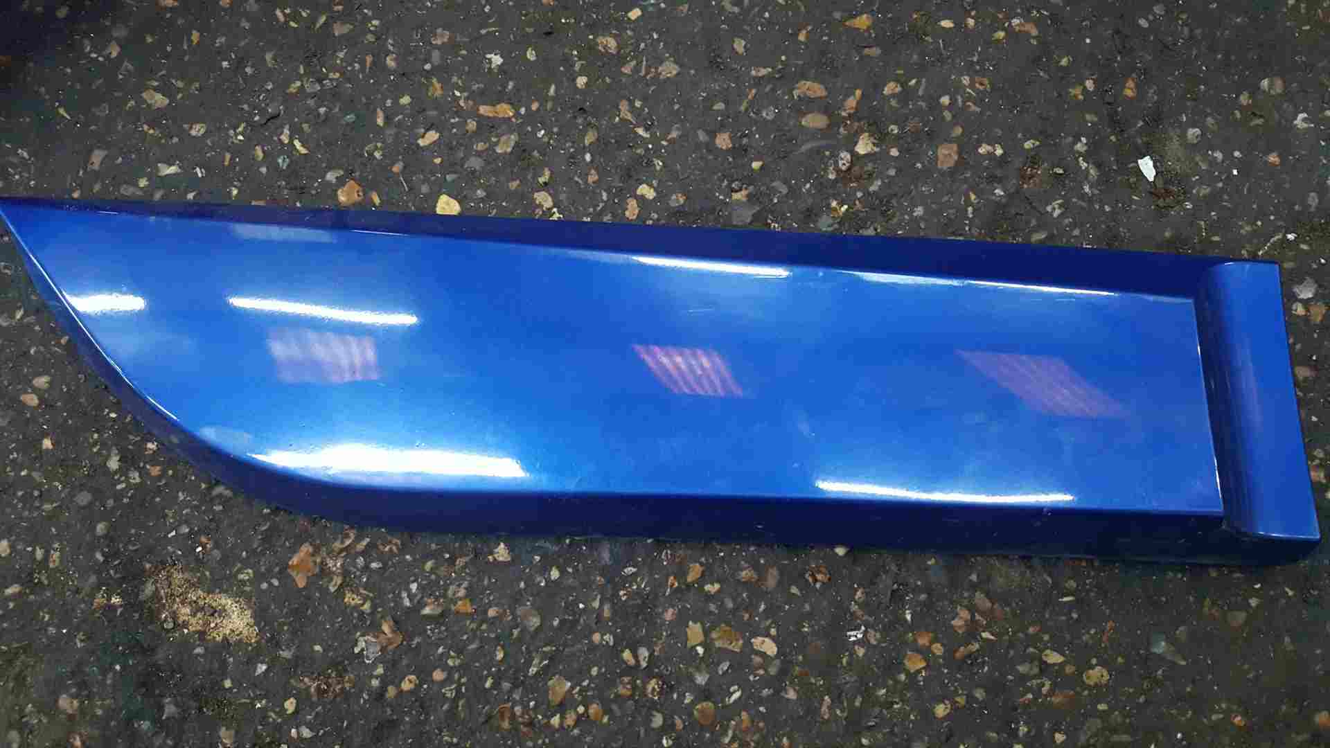 Thumb 2 Renault Scenic MK3 2009-2013 Drivers OSR Rear Door Moulding Trim Blue Terna