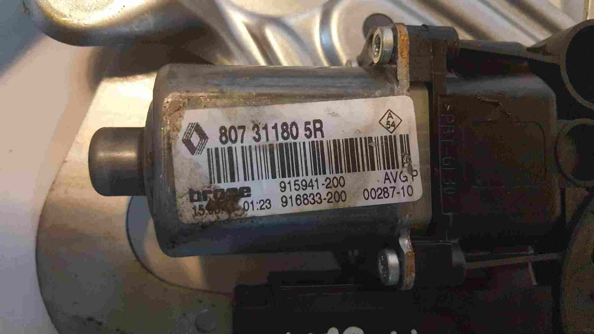 Thumb 2 Renault Scenic MK3 2009-2013 Passenger NSF Front Window Motor Regulator