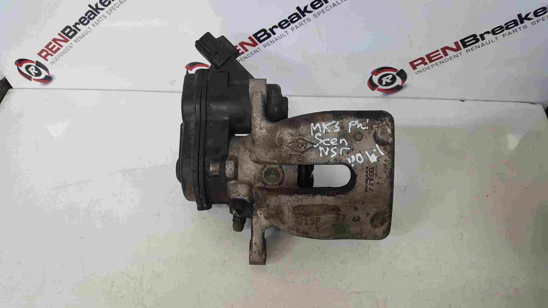 Renault Scenic MK3 2009-2013 Passenger NSR Rear Brake Caliper Electronic