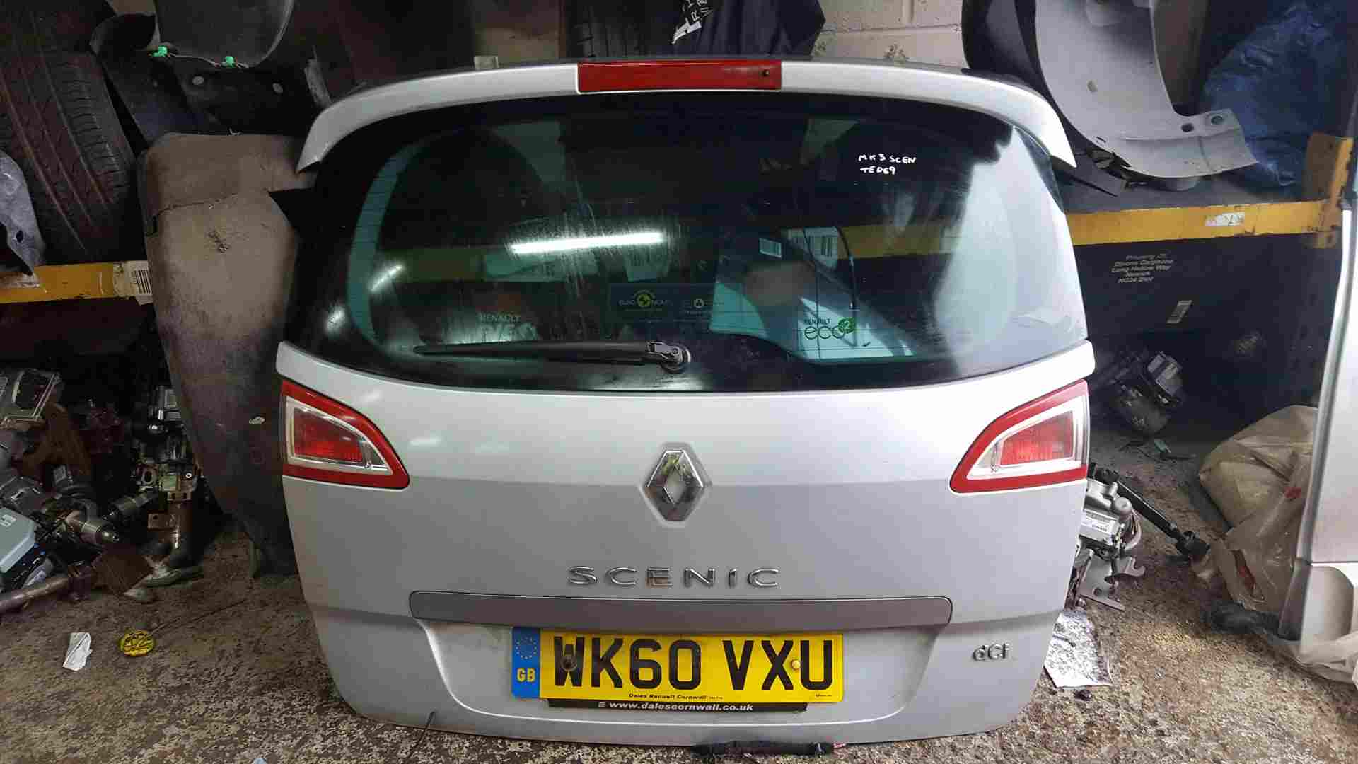 Thumb 6 Renault Scenic MK3 2009-2013 Rear Tailgate Boot Silver Ted69