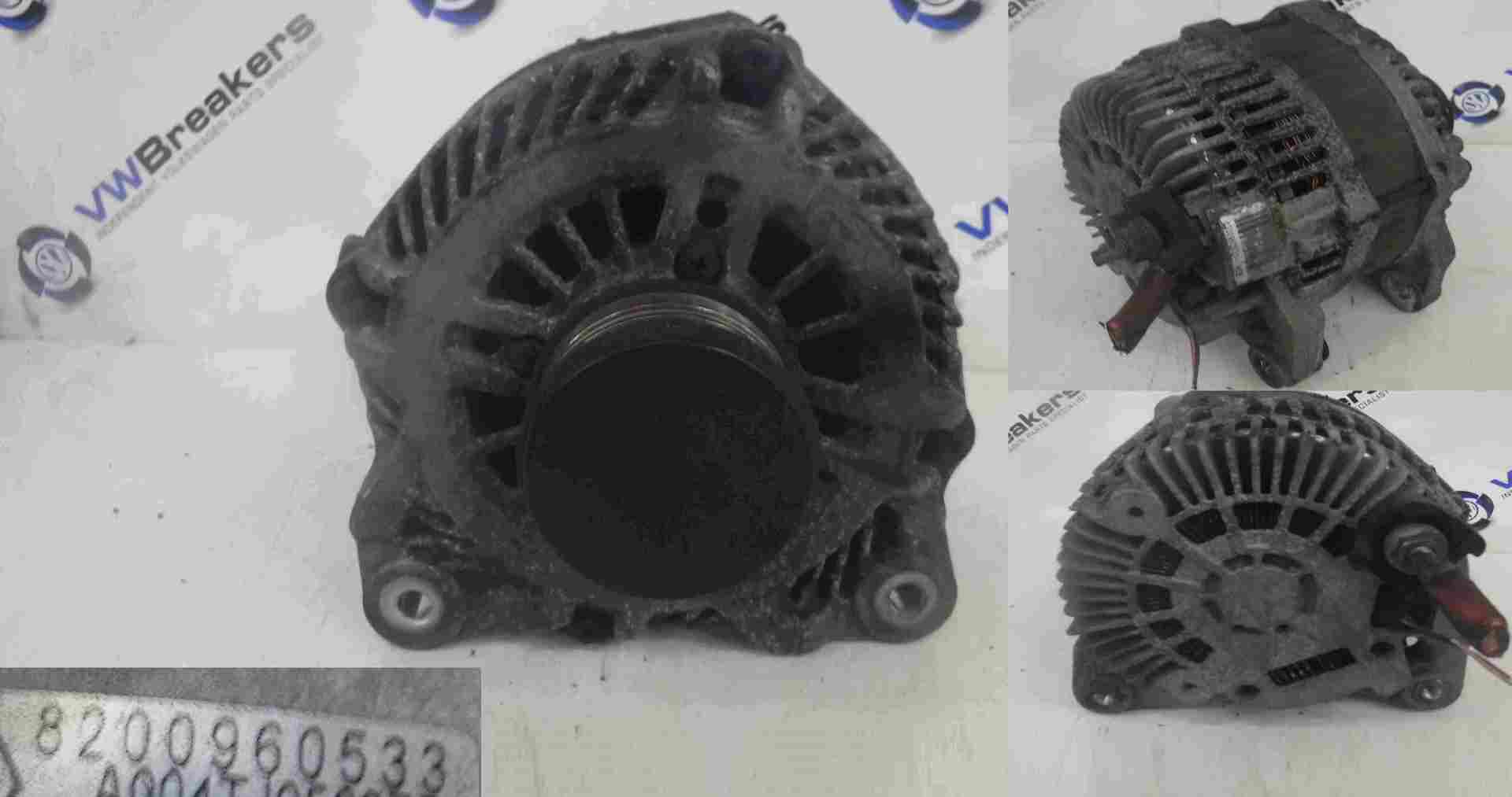 Renault Scenic MK3 2009-2016 1.5 dCi Alternator 8200960533