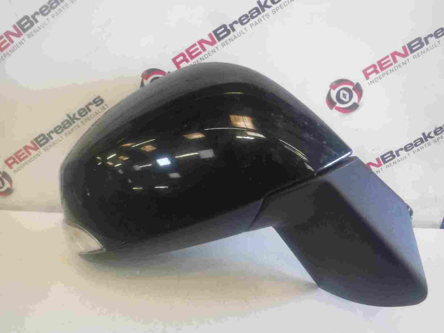 Renault Scenic MK3 2009-2016 Drivers OS Wing Mirror Black TEGNE