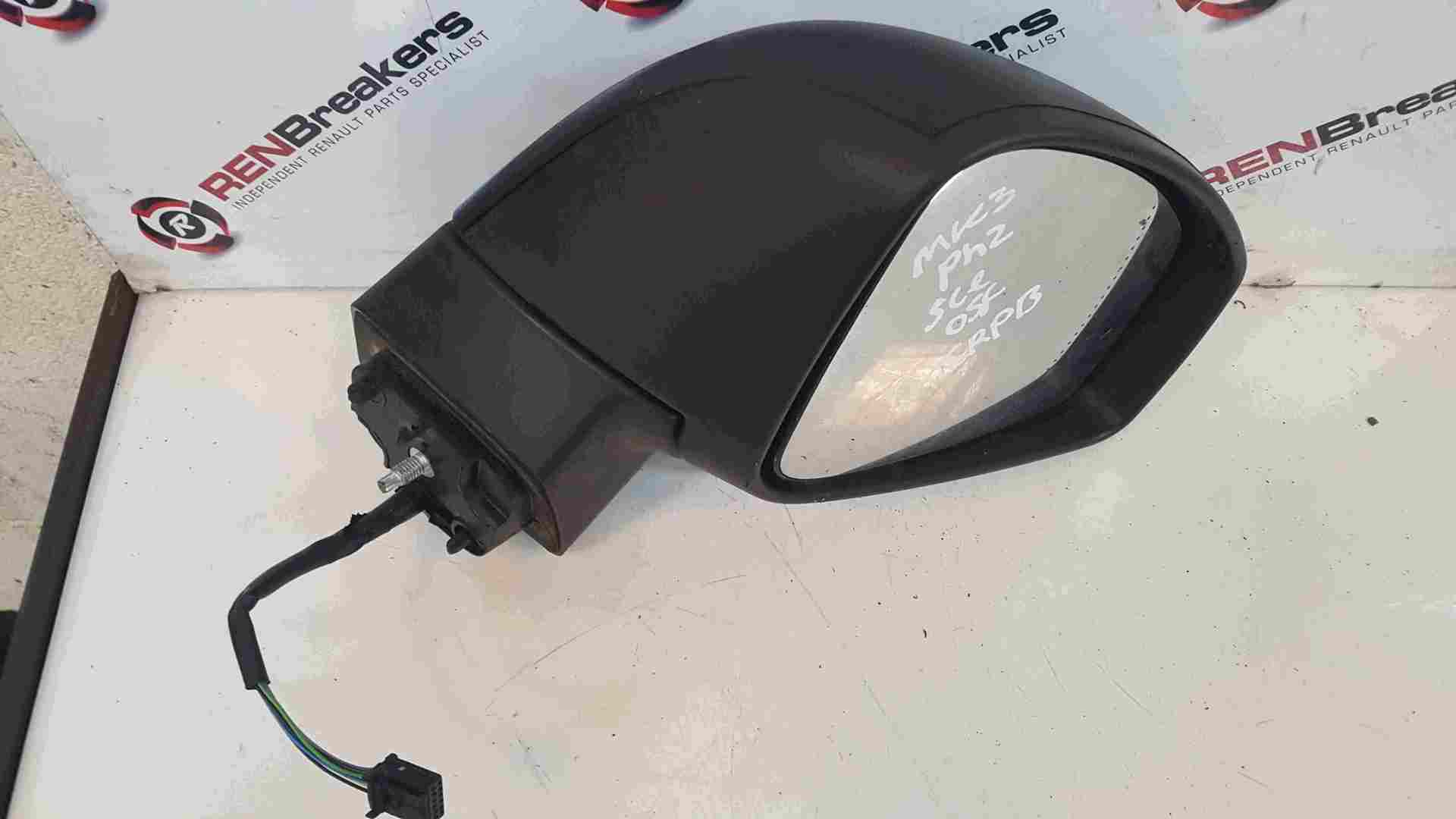 Thumb 2 Renault Scenic MK3 2009-2016 Drivers OS Wing Mirror Blue TERPB osf