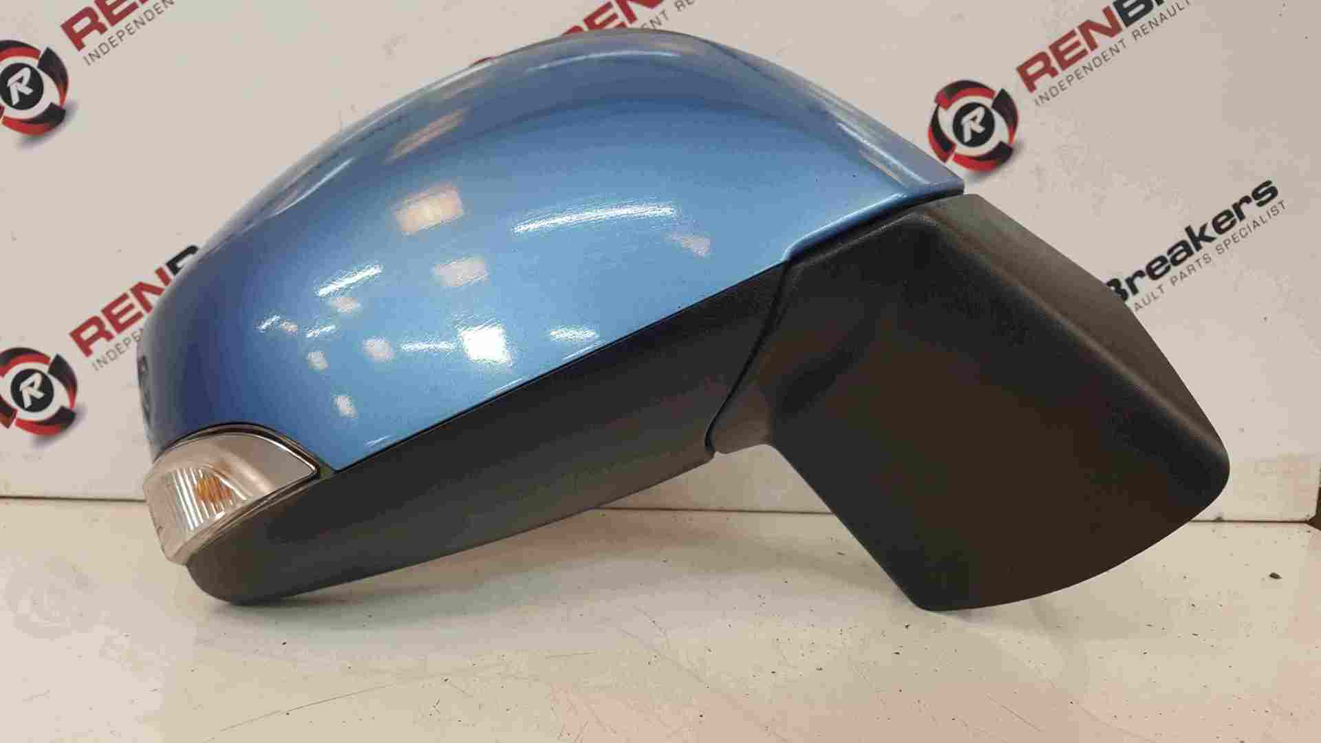 Renault Scenic MK3 2009-2016 Drivers OS Wing Mirror Blue TERPB osf