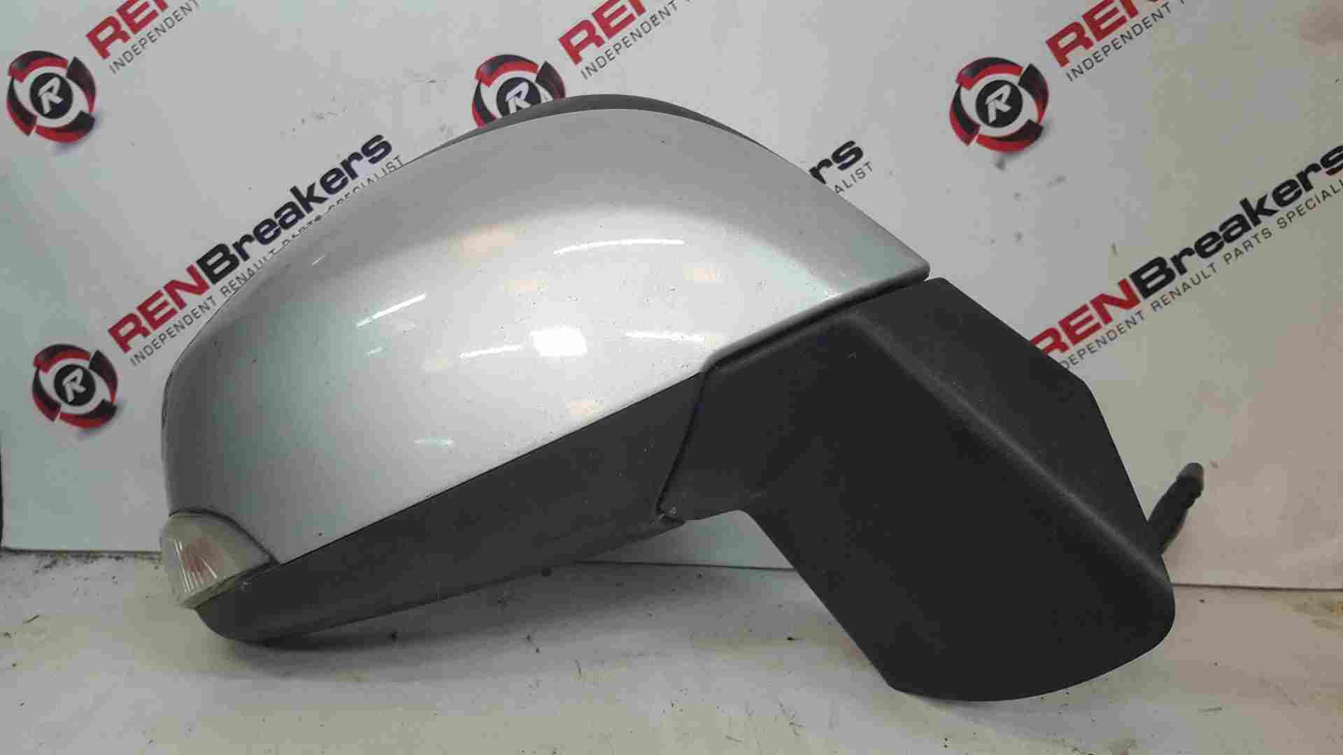 Thumb 3 Renault Scenic MK3 2009-2016 Drivers OS Wing Mirror Silver TED69