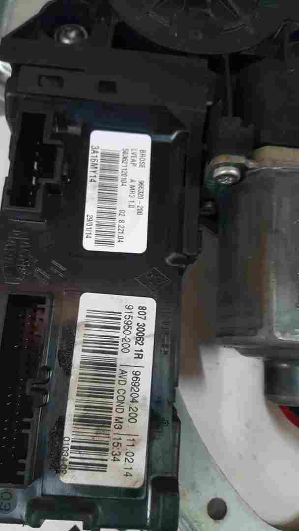 Thumb 2 Renault Scenic MK3 2009-2016 Drivers OSF Front Window Motor Regulator 807300621R