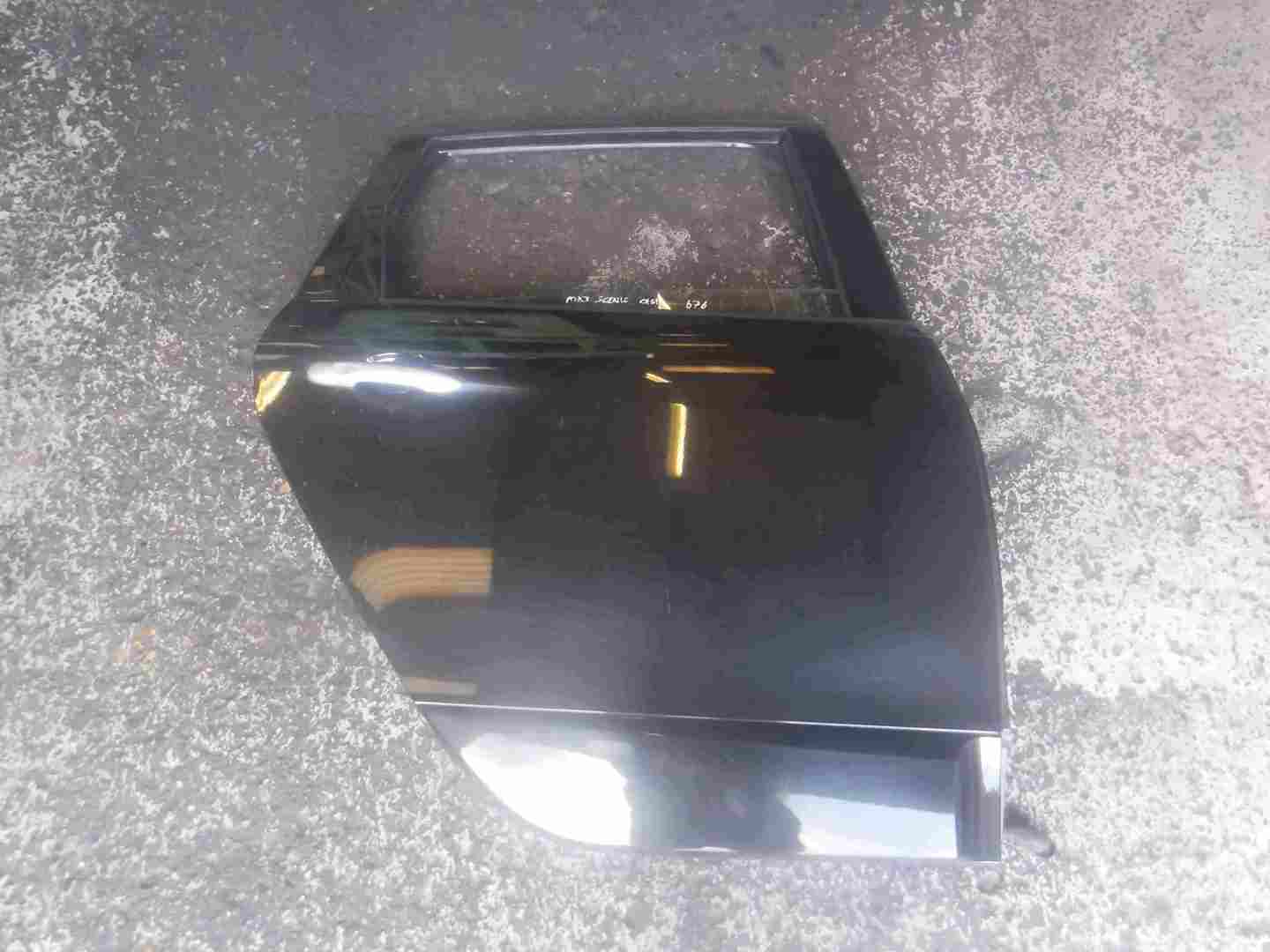 Renault Scenic MK3 2009-2016 Drivers OSR Rear Door Black 676