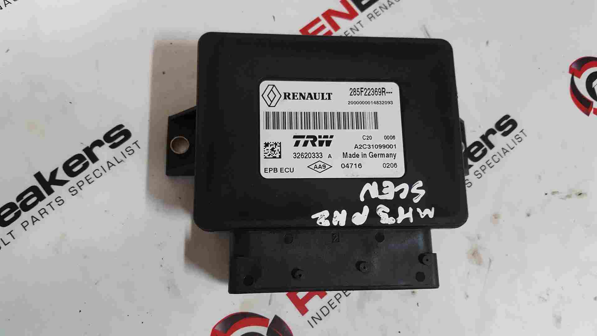 Thumb 2 Renault Scenic MK3 2009-2016 Electronic Handbrake Parking Control Module ECU