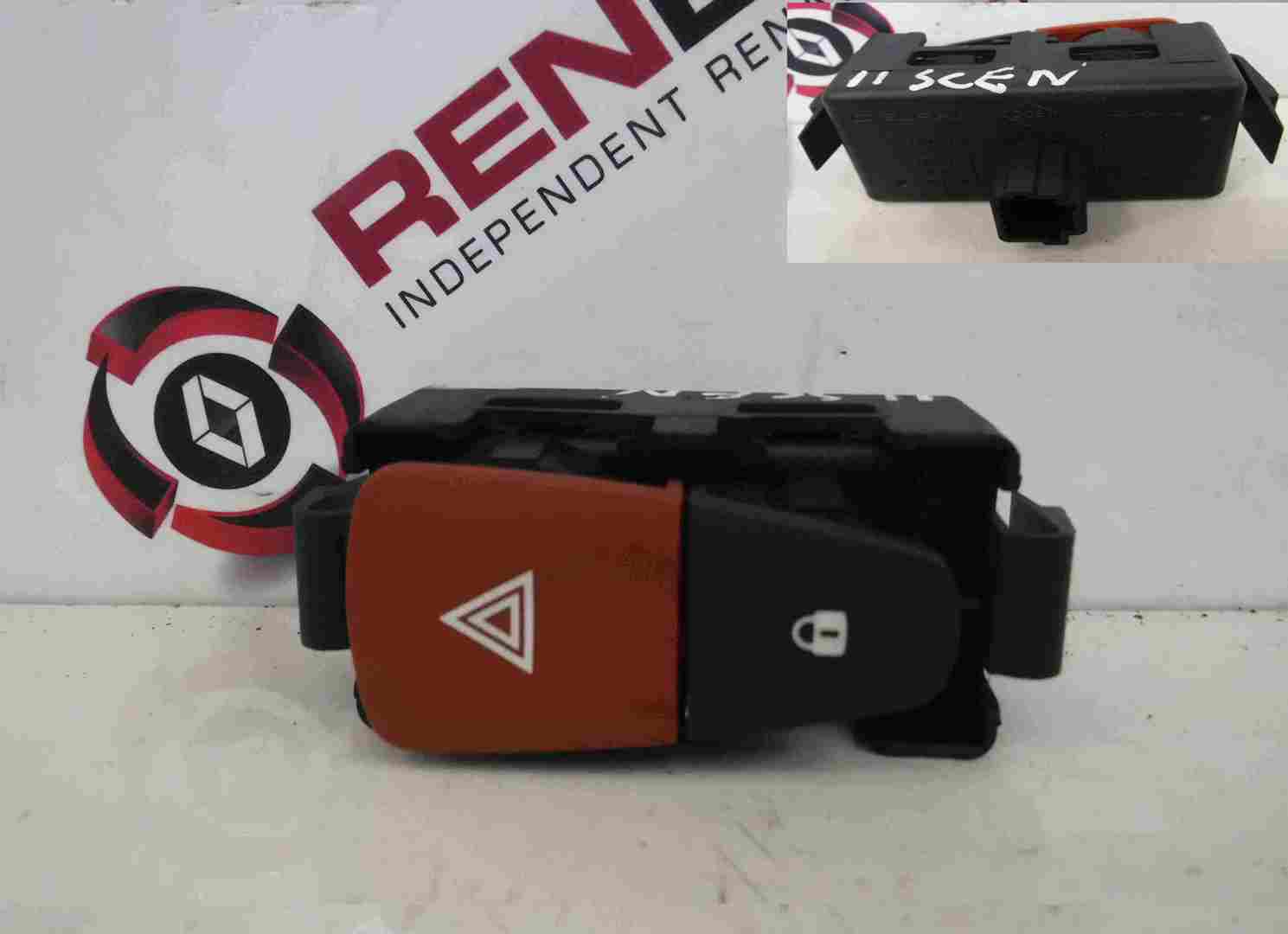 Renault Scenic MK3 2009-2016 Hazard Warning Lock Button Switch