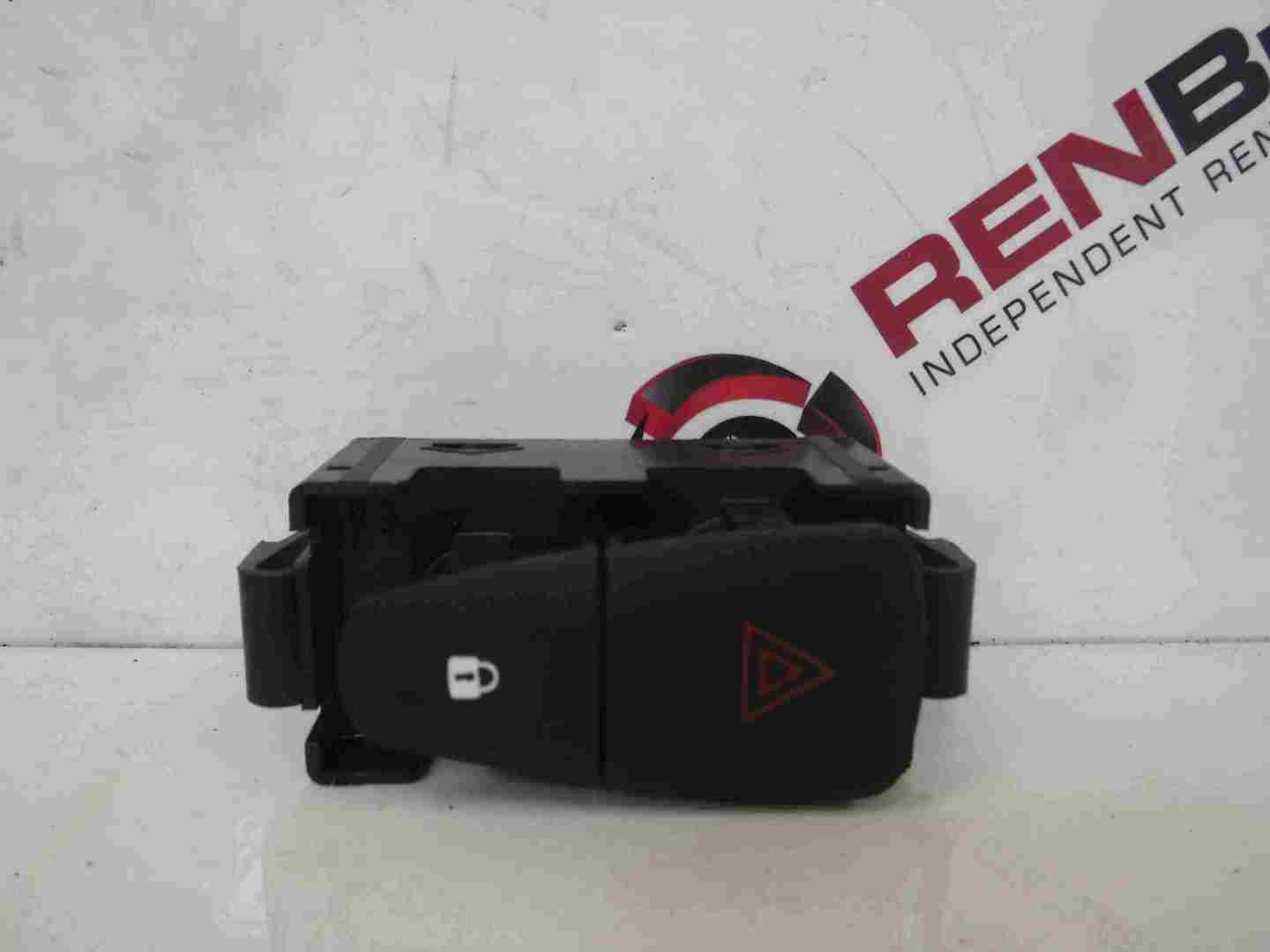 Renault Scenic MK3 2009-2016 Hazard Warning Locking Button Switch