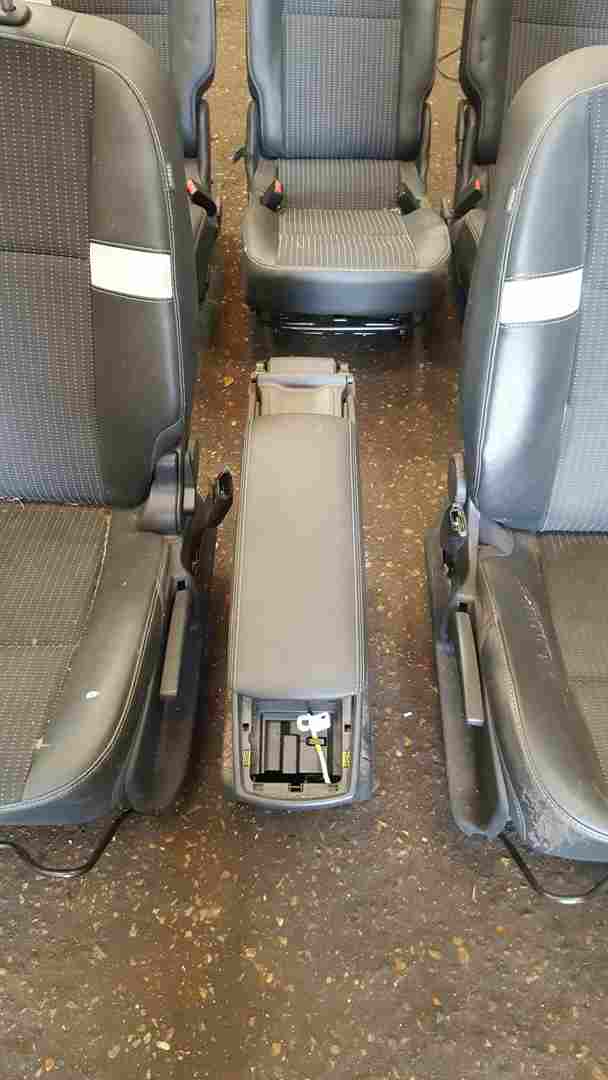 Thumb 3 Renault Scenic MK3 2009-2016 Interior SET Seats Chairs Bench Cards Half Leather