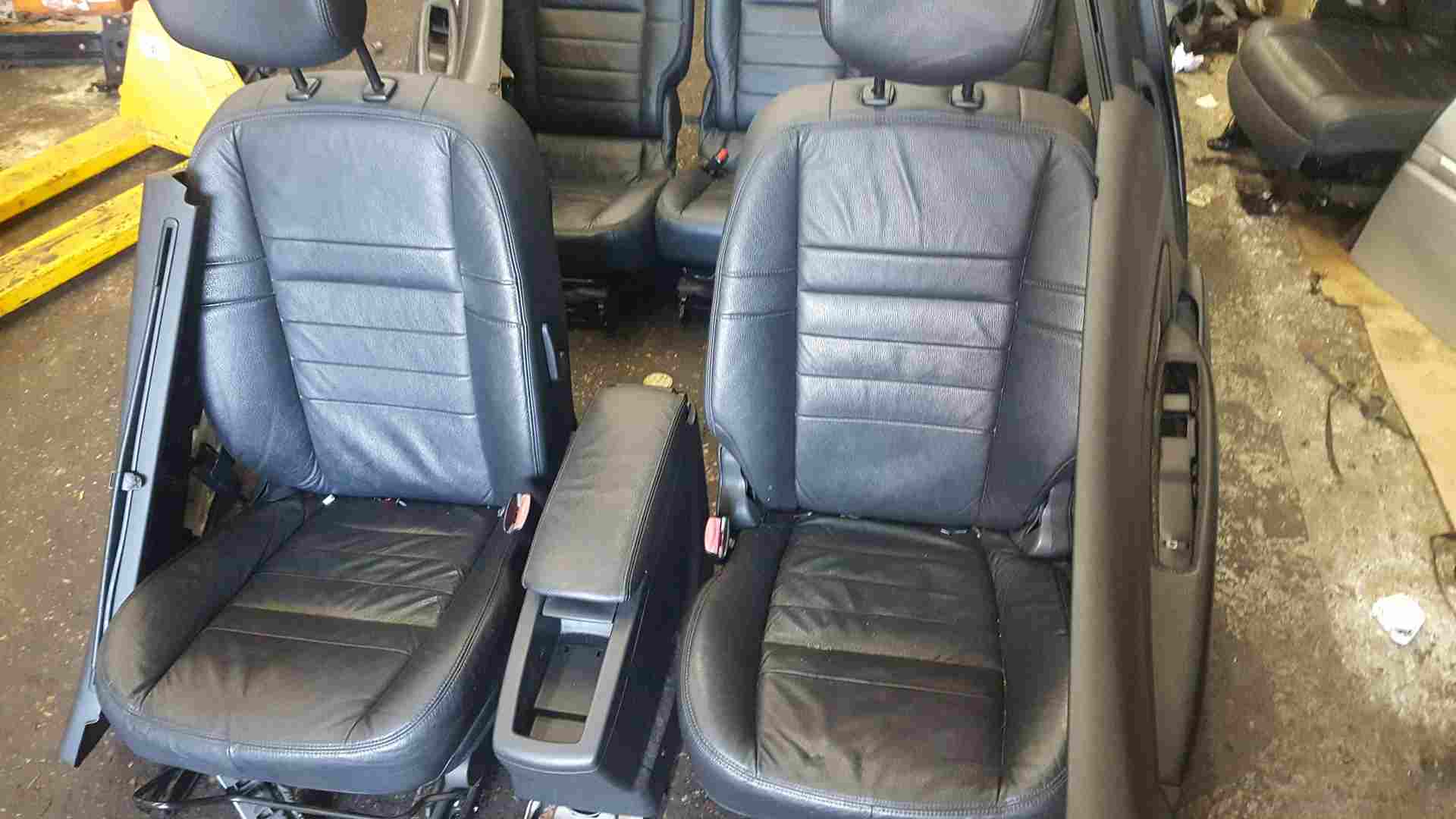 Thumb 7 Renault Scenic MK3 2009-2016 Leather Black SET Seats Front Rear Chairs Door Card