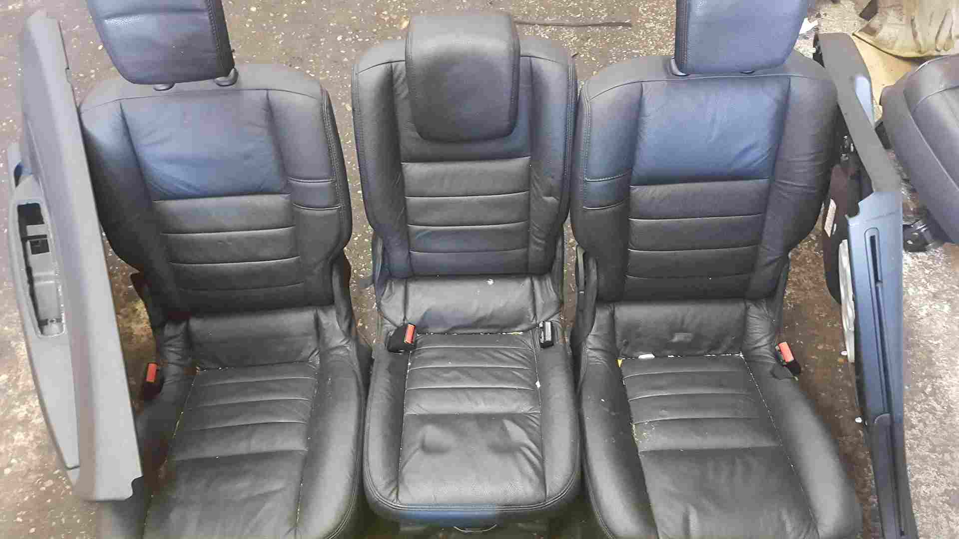 Thumb 6 Renault Scenic MK3 2009-2016 Leather Black SET Seats Front Rear Chairs Door Card