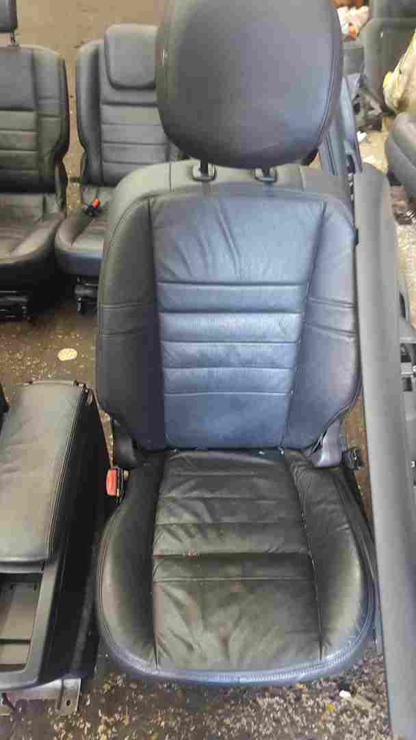 Thumb 4 Renault Scenic MK3 2009-2016 Leather Black SET Seats Front Rear Chairs Door Card